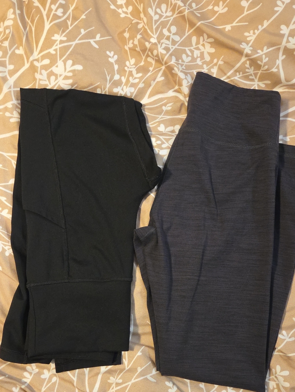 American Eagle Outfitters High-Rise Leggings Set - Black & Charcoal Gray